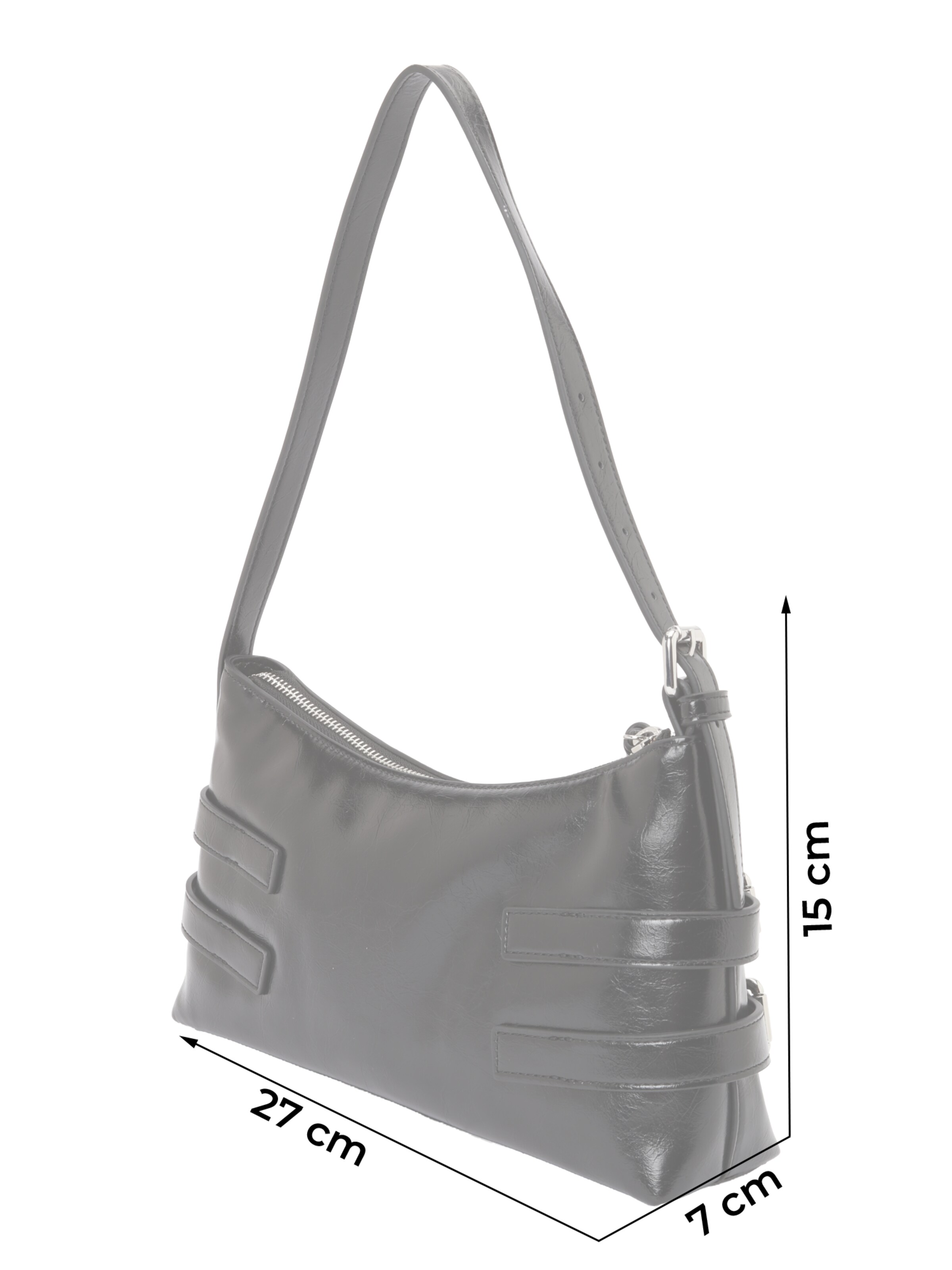 KARL LAGERFELD JEANS Axelremsväska i svart