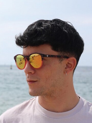 Surf Monkey - Gafas de sol en oro: frente
