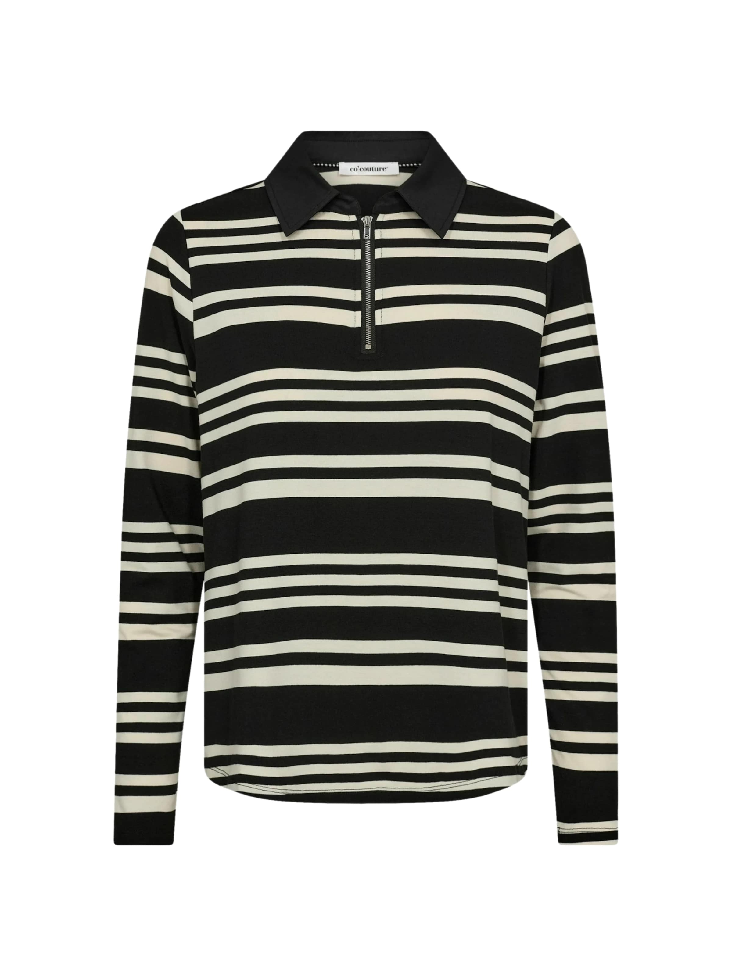 Top 'Maluca' co'couture di colore nero / bianco, Visualizzazione prodotti