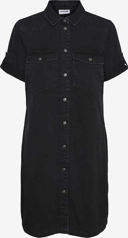 Noisy may Shirt Dress 'Signe' in Black: front