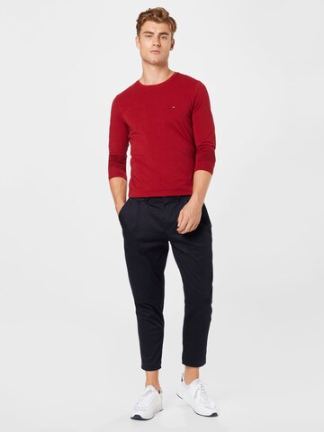 TOMMY HILFIGER Regularny krój Koszulka w kolorze czerwony