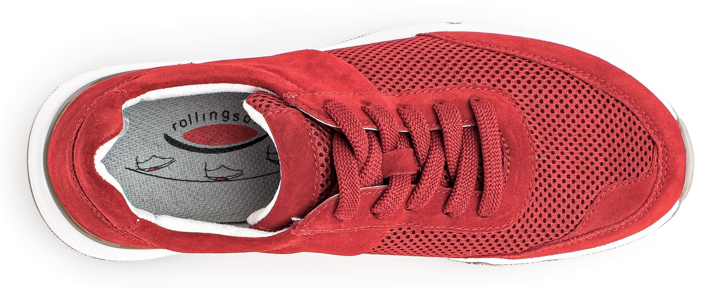 GABOR Platform trainers in Red