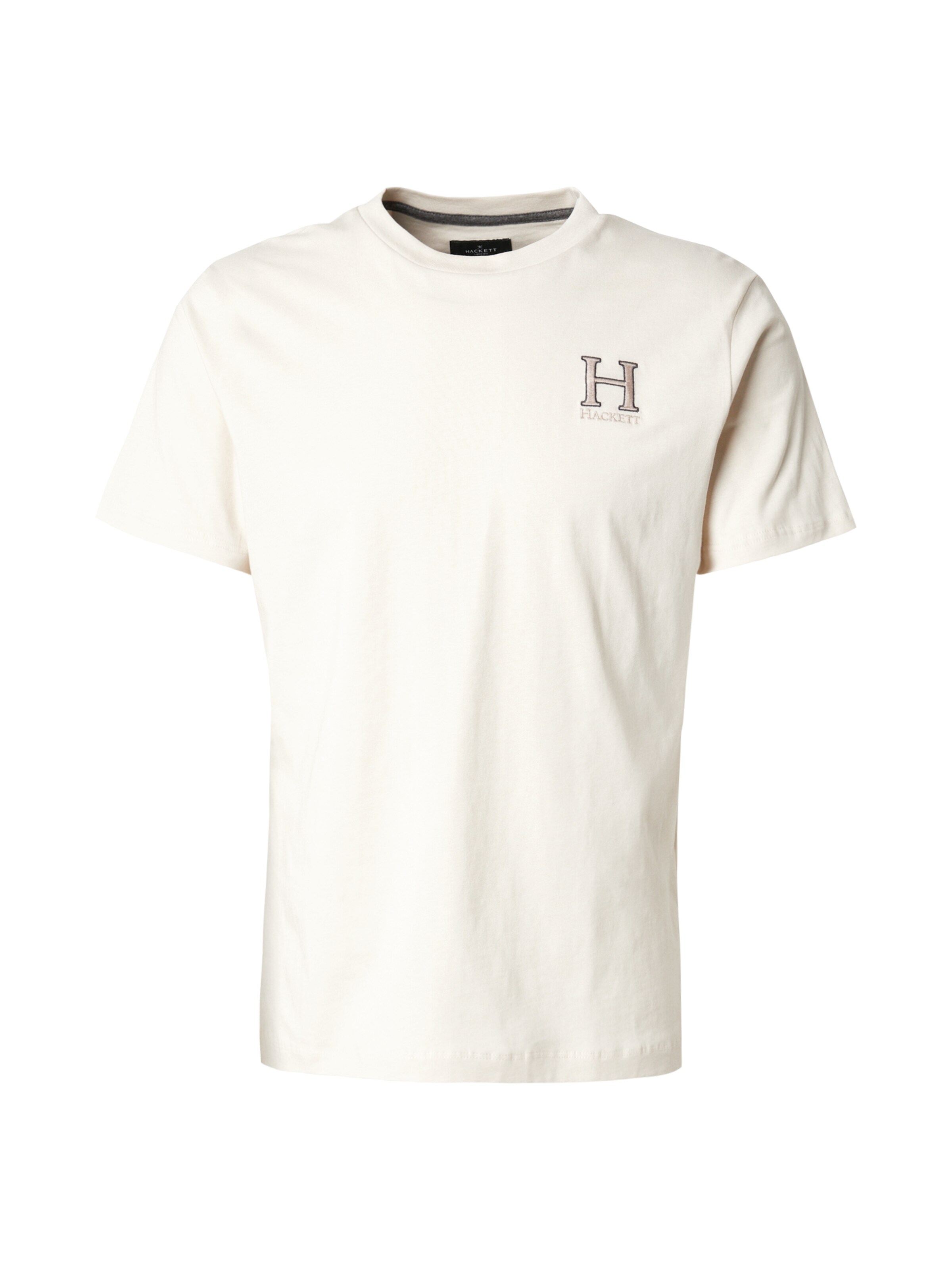 Maglietta 'Heritage' di Hackett London in bianco: frontale