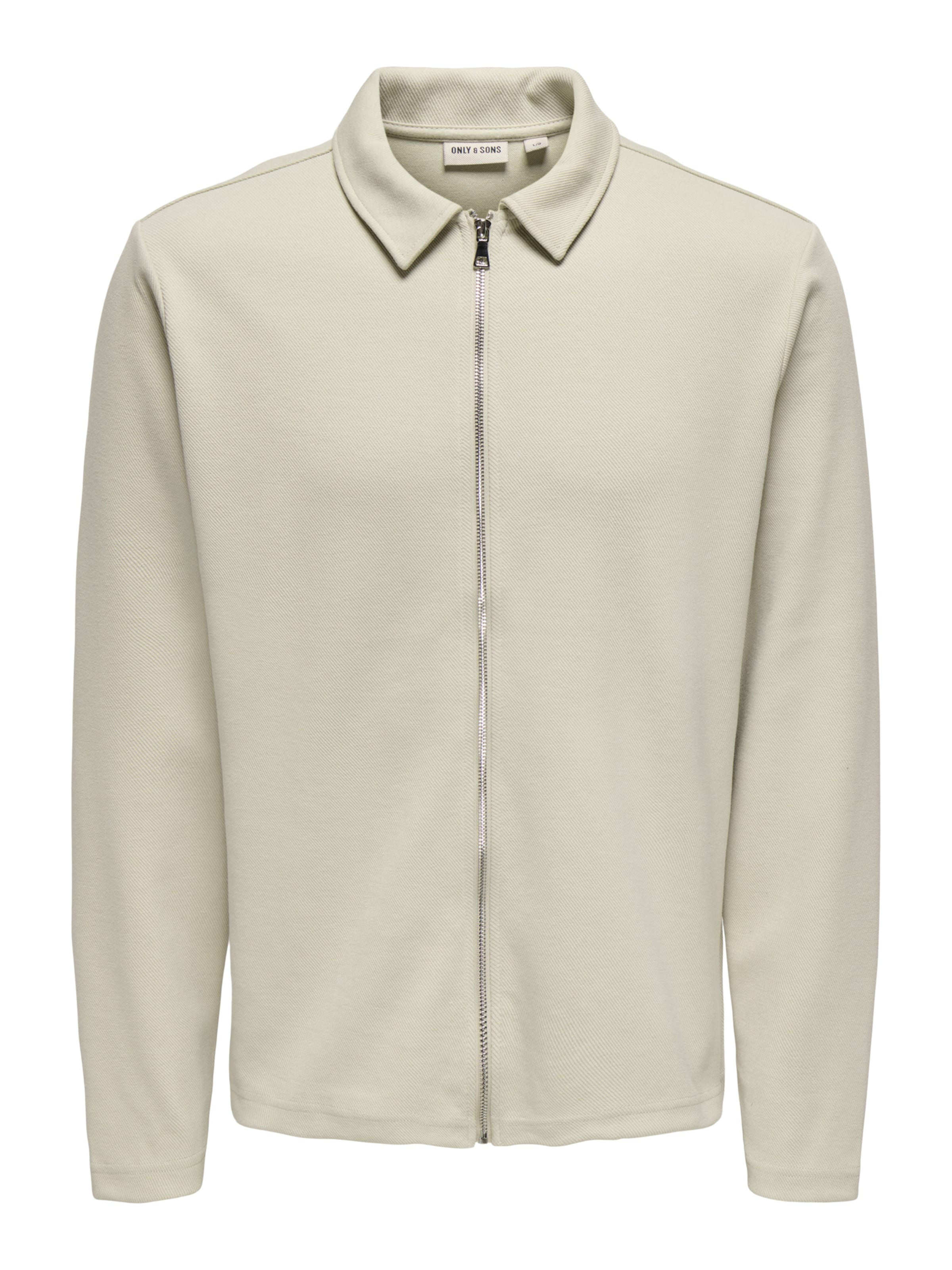 Only & Sons - Sudadera con cremallera 'ONSNEWKODYL' en gris: frente