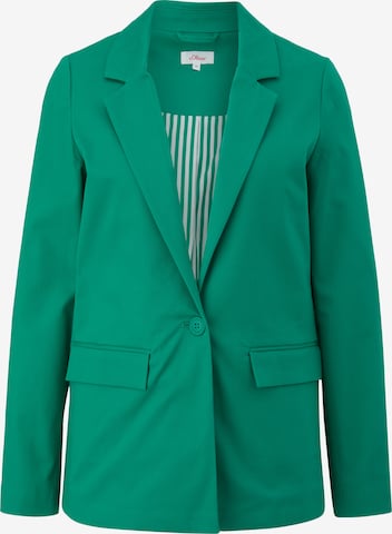 s.Oliver Blazer in Green: front