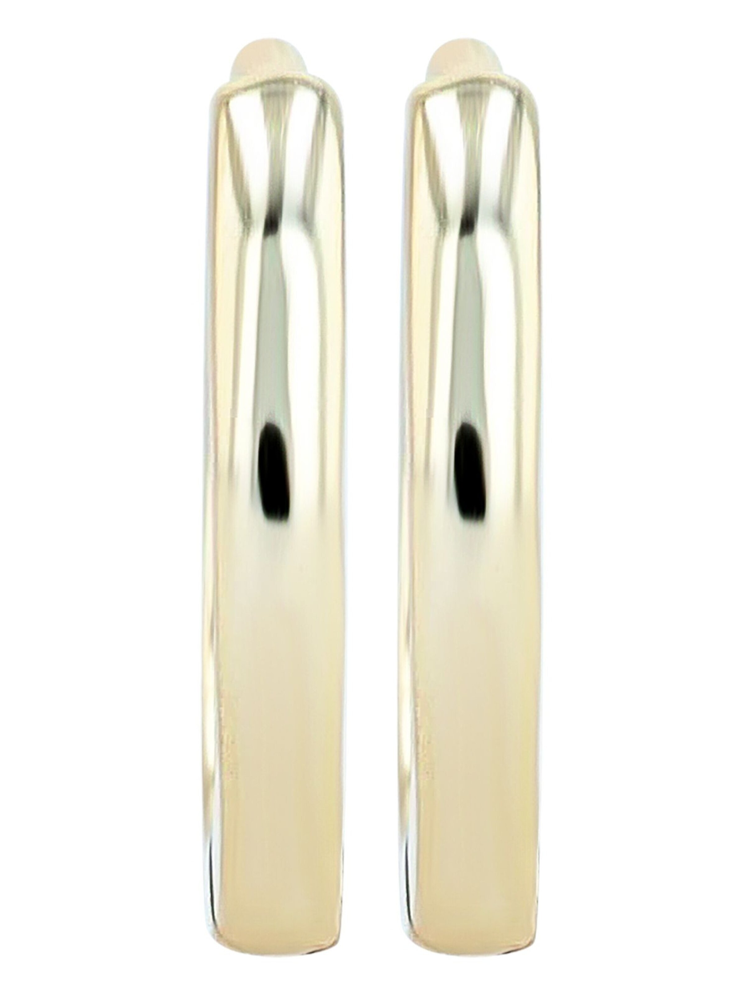 Akzent Earrings '"Veera" aus 925 Sterlingsilber, rhodiniert, langlebig' in Gold: front