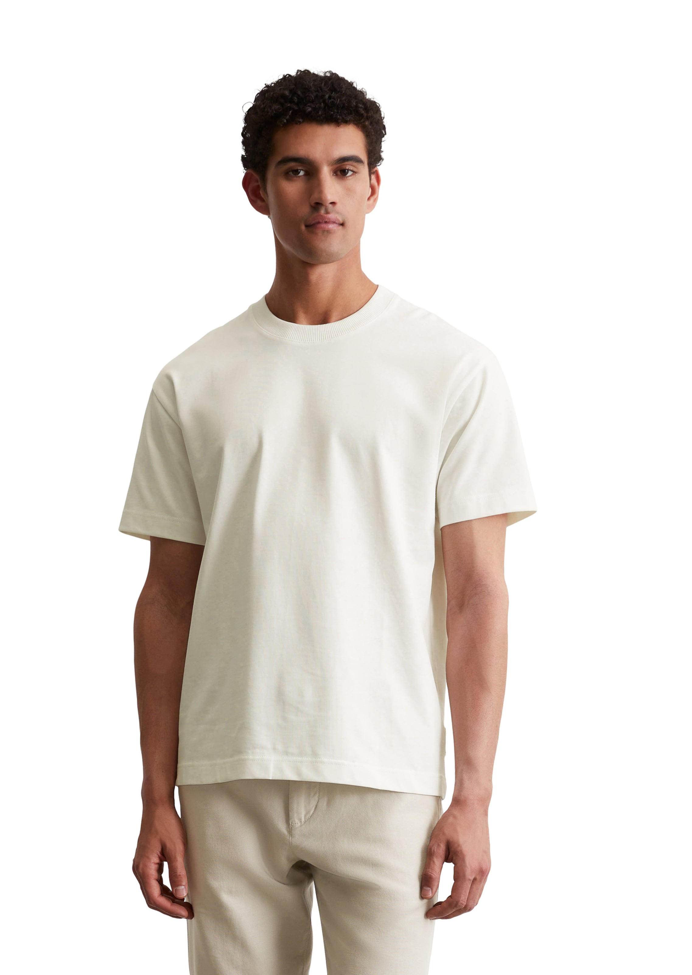 Marc O'Polo Shirt in Wit: voorkant