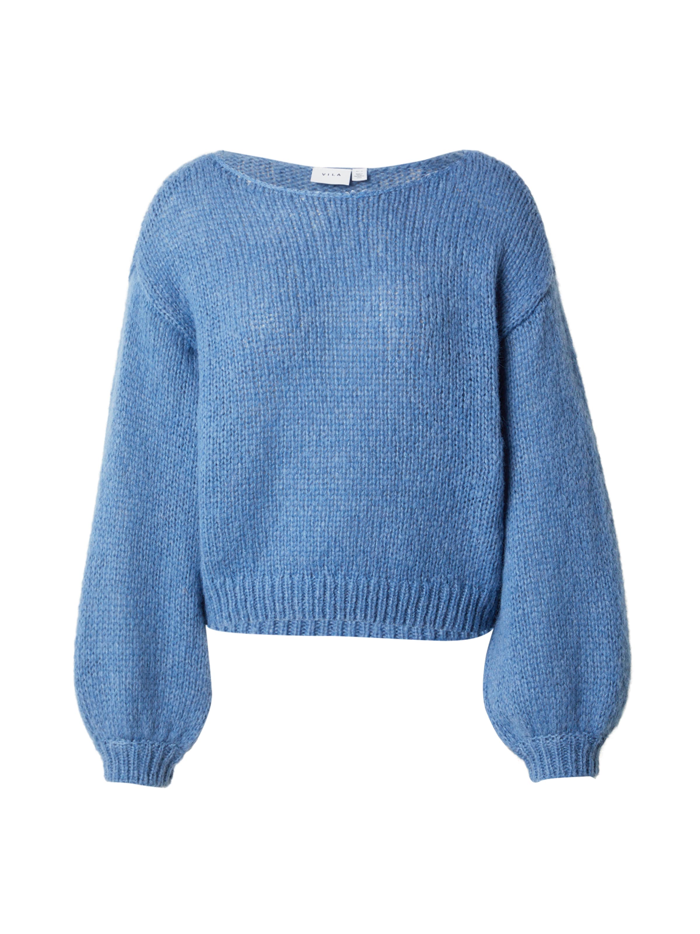 VILA Свитер 'VICHOCA' в Синий: спереди