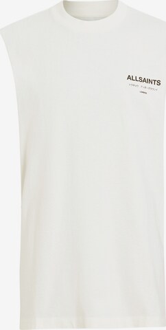 AllSaints Bluser & t-shirts 'UNDERGROUND' i hvid: forside