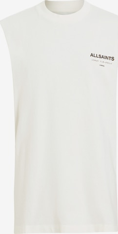 T-Shirt 'UNDERGROUND' AllSaints en blanc : devant