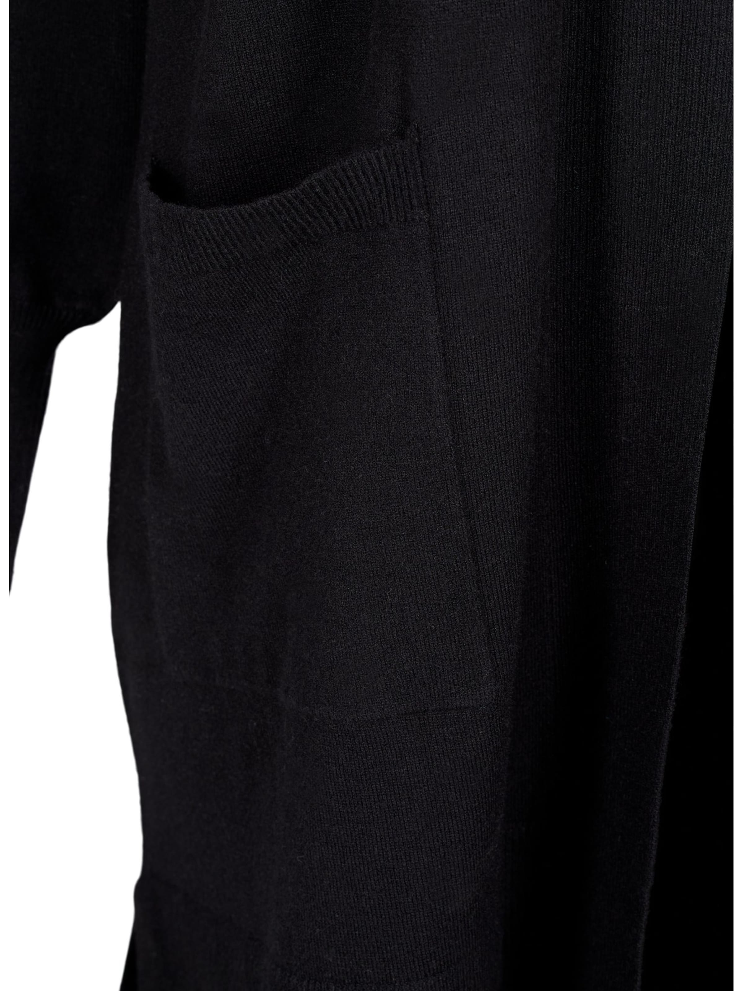 Zizzi Pletena jopa 'Mella' | črna barva