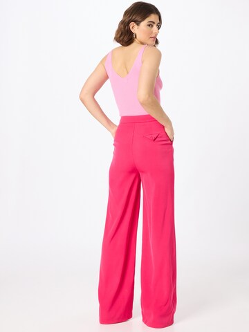 Nasty Gal Wide leg Trousers in Pink