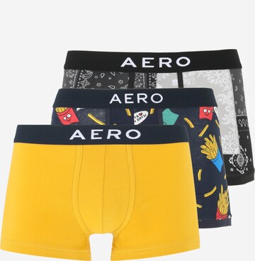 Boxers AÉROPOSTALE en jaune : devant