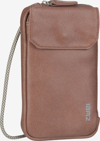 ZWEI Crossbody Bag 'Mademoiselle' in Brown: front