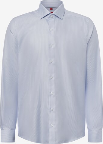 Finshley & Harding Businesshemd ' ' in Blau: Vorderseite