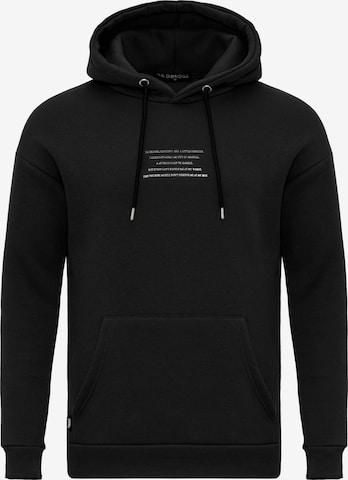 Redbridge Sweatshirt 'Dont Deserve' in Zwart: voorkant
