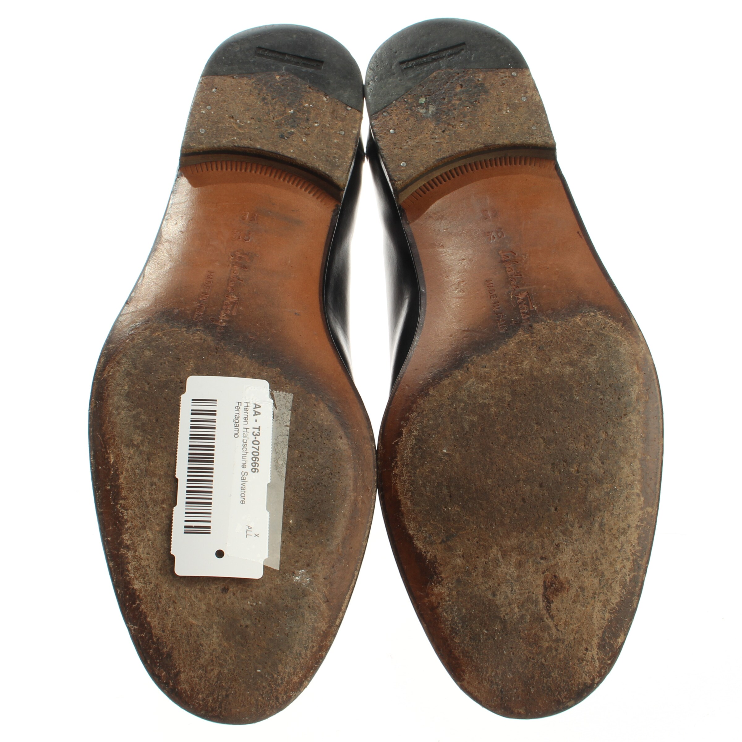 Salvatore Ferragamo Halbschuhe 42,5 in Schwarz