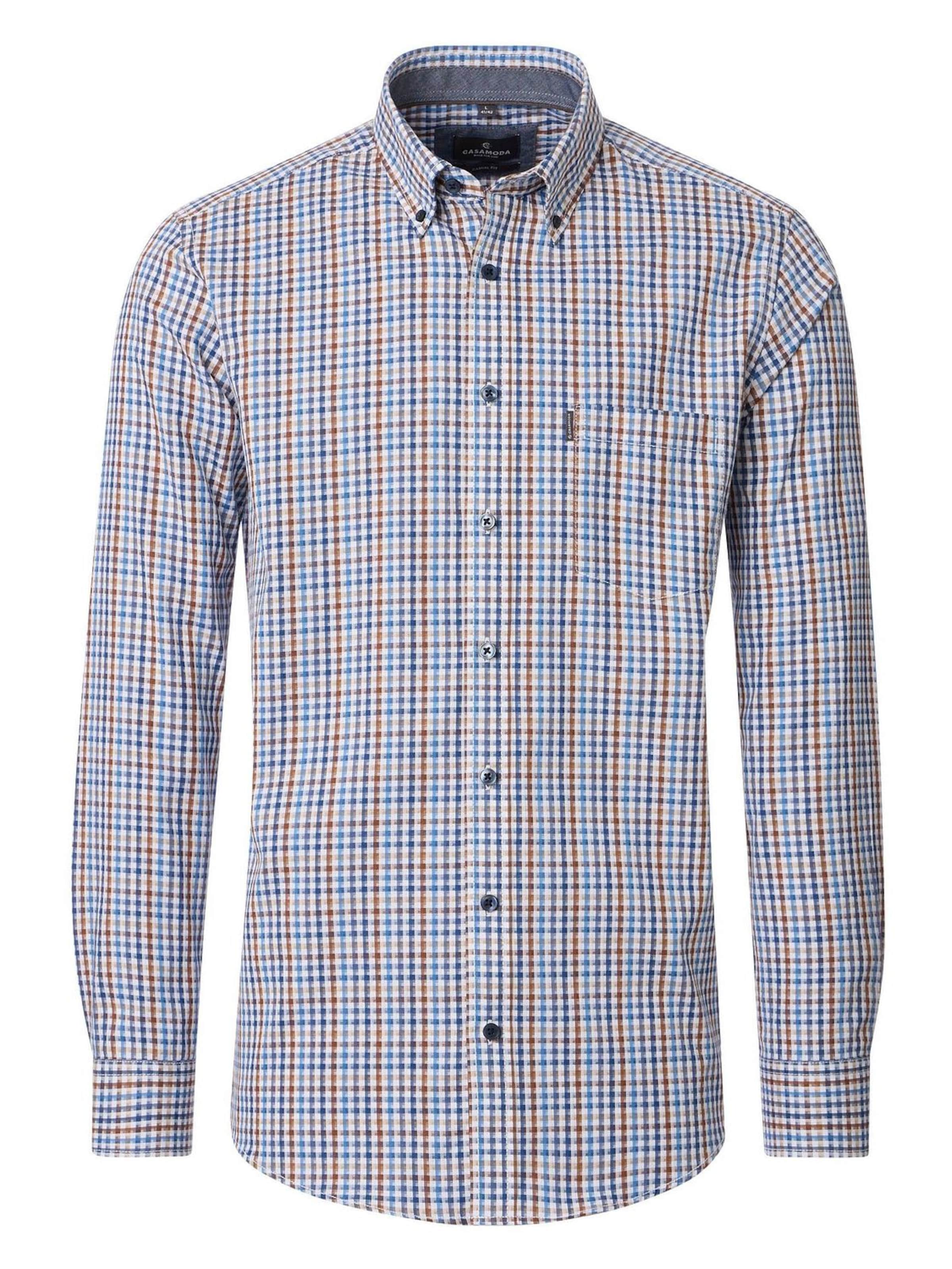 CASA MODA Regular fit Button Up Shirt in Mixed colours: front