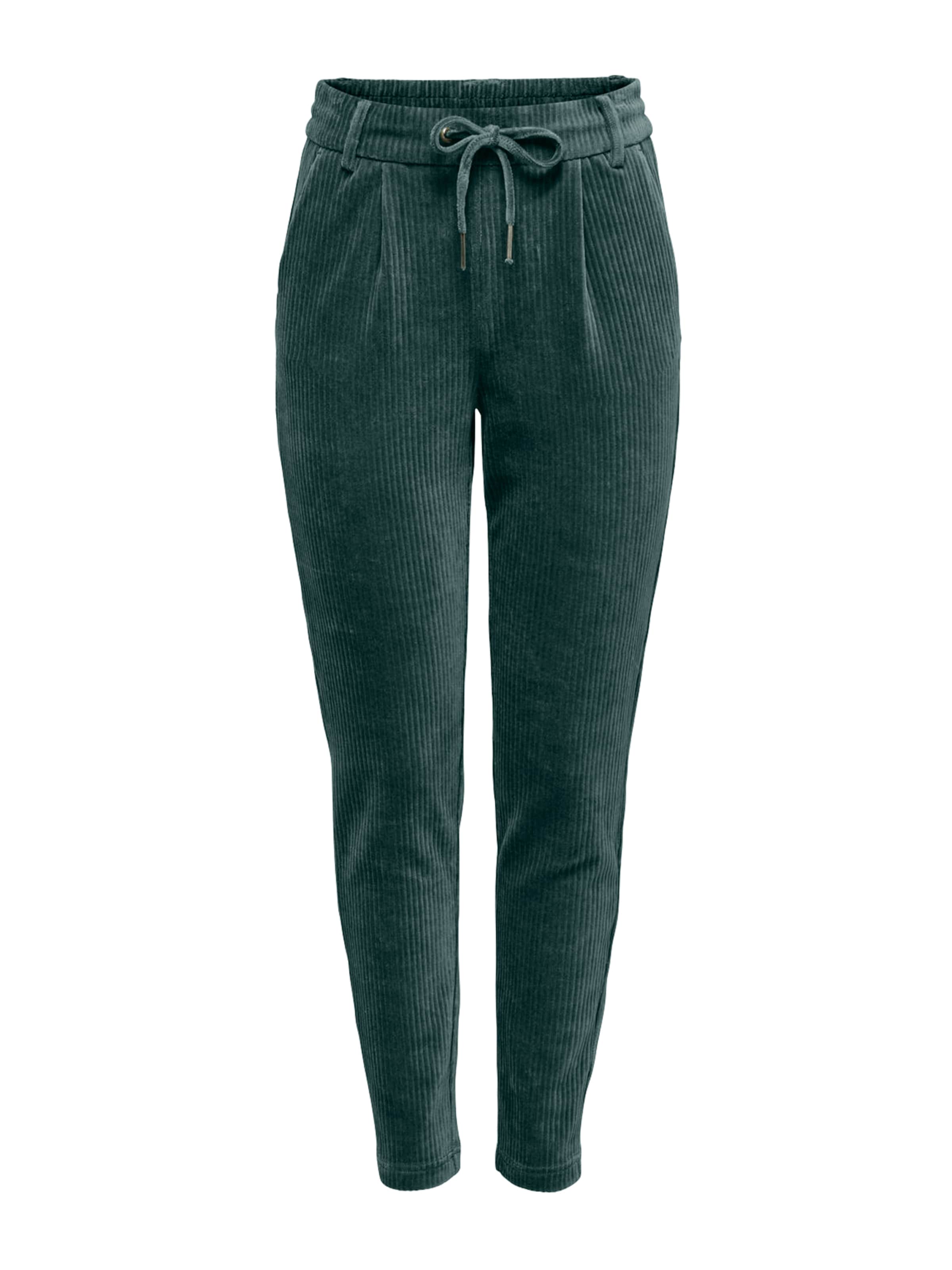 Tapered Pantaloni con pieghe 'ONLPoptrash-Ping Pong' di ONLY in verde: frontale