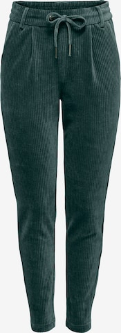 Pantalon à pince 'ONLPoptrash-Ping Pong' ONLY en vert : devant