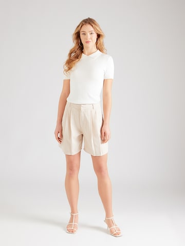 millane - Pierna ancha Pantalón en beige