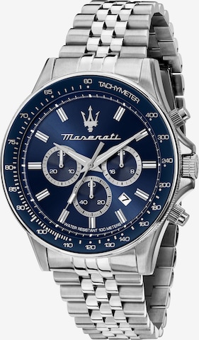 Maserati Analog watch in Silver: front