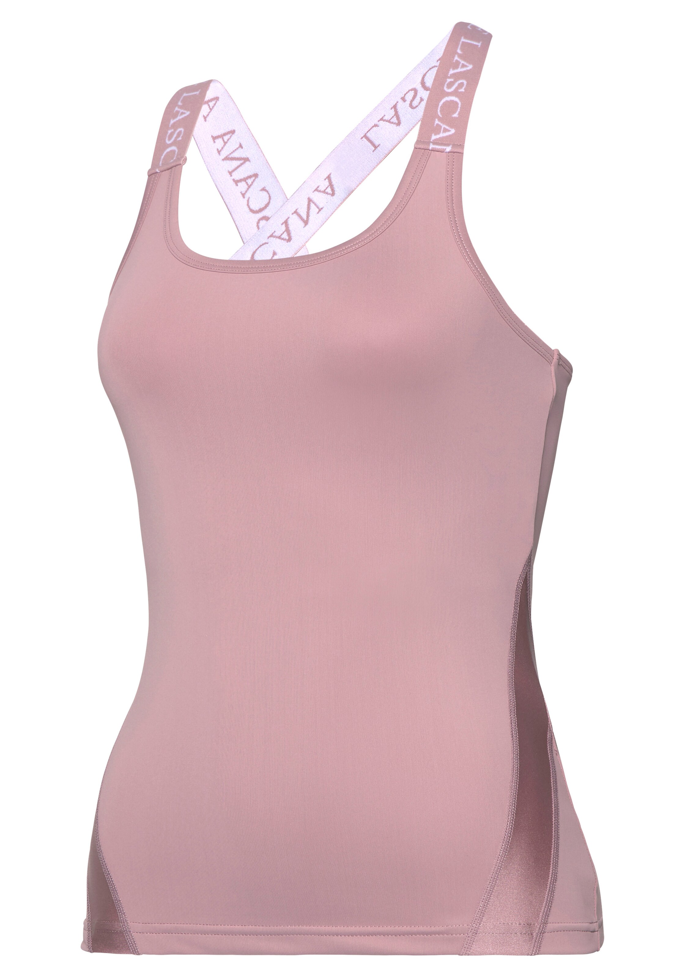 rožinė LASCANA ACTIVE Sportiniai marškinėliai be rankovių