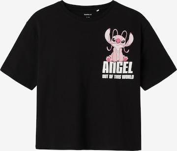 NAME IT Bluser & t-shirts 'Stitch' i sort: forside