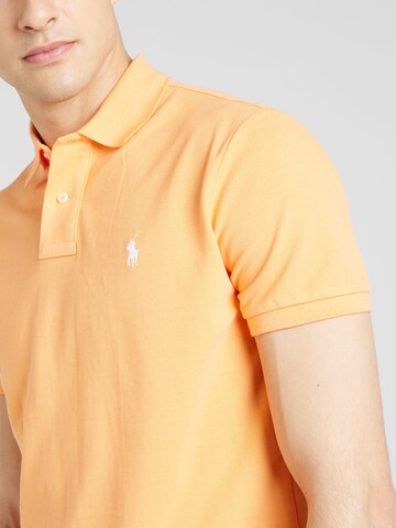 Tricou de la Polo Ralph Lauren pe portocaliu