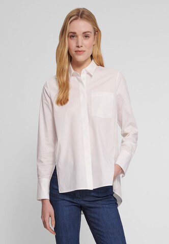 Peter Hahn Blouse in Wit: voorkant