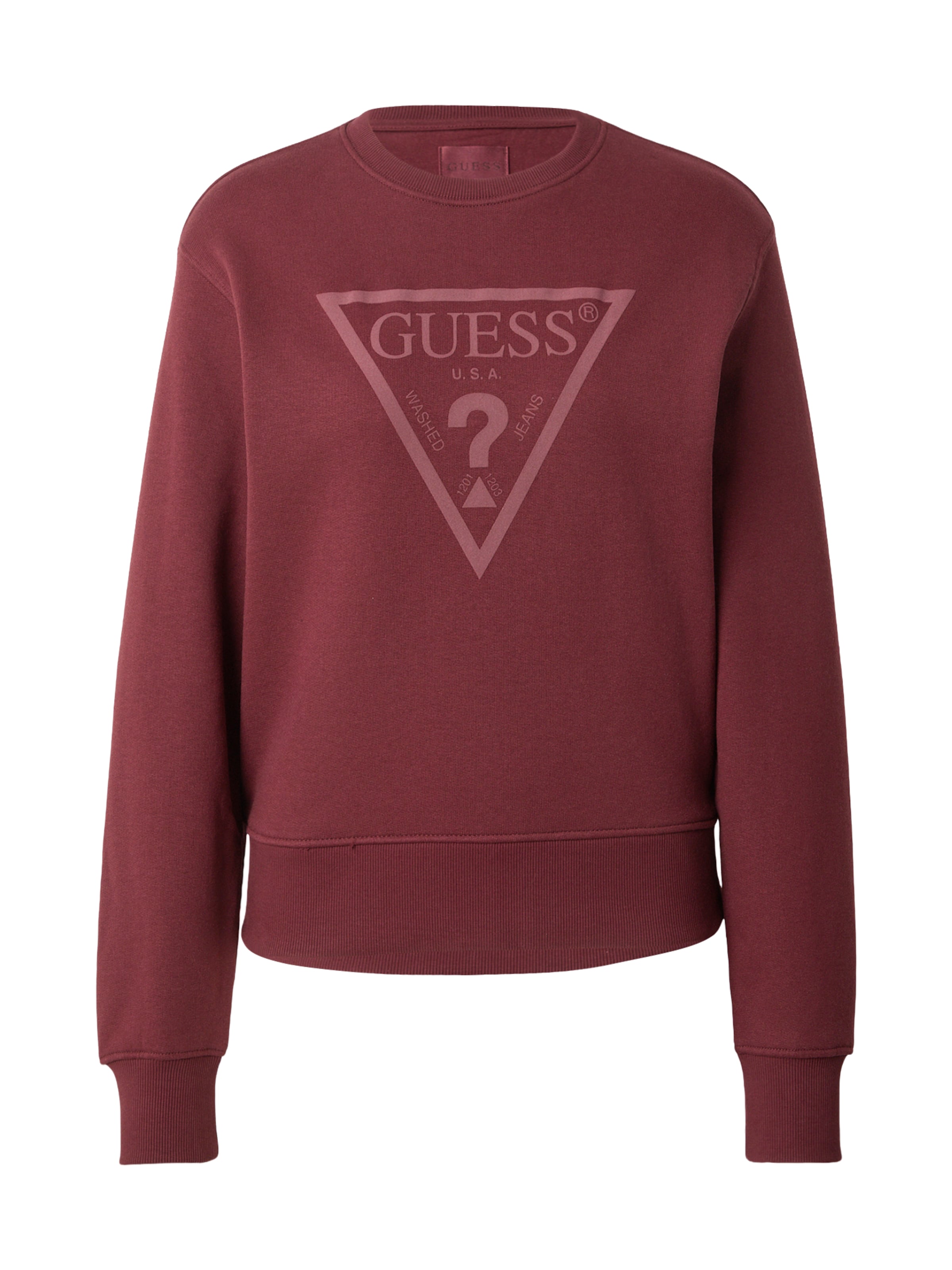 GUESS - Sudadera en rojo: frente
