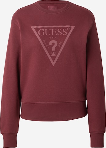 GUESS - Sudadera en rojo: frente