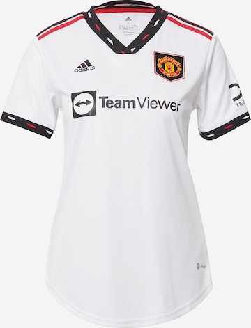 ADIDAS SPORTSWEAR Αθλητική φανέλα 'Manchester United 22/23 Away' σε λευκό: μπροστά