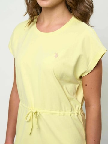 Robe ' UWIda ' U.S. POLO ASSN. en jaune