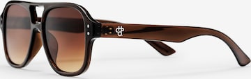 CHPO - Gafas de sol 'Cocas' en marrón: frente