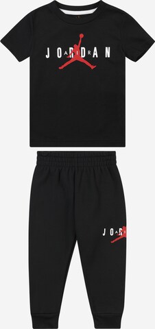 Jordan Jogginganzug in Schwarz: predná strana