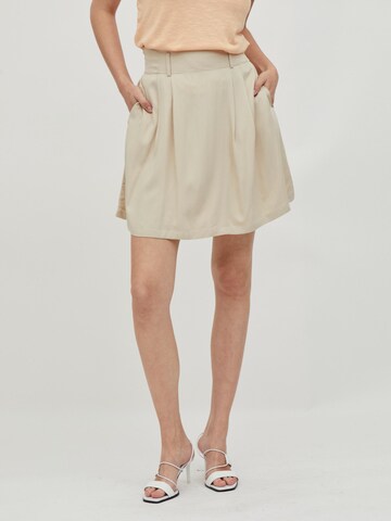 VILA Skirt 'Vero' in Beige: front