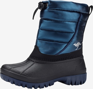 KangaROOS Snow Boots in Blue: front