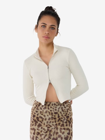 No Matter What Sweatshirt in Beige: Vorderseite