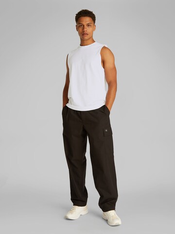 Maglietta di Calvin Klein Jeans in bianco