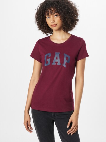 GAP Shirt in Rood: voorkant