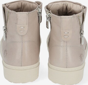 COSMOS COMFORT High-Top Sneakers in Beige