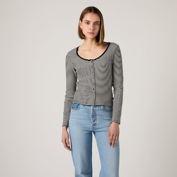 LEVI'S ® Strickjacke 'AUSTEN' in Grau: Vorderseite