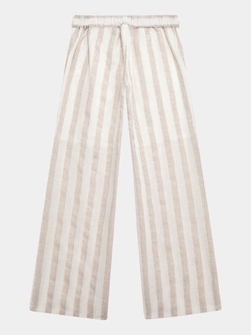 GUESS Wide Leg Hose in Beige