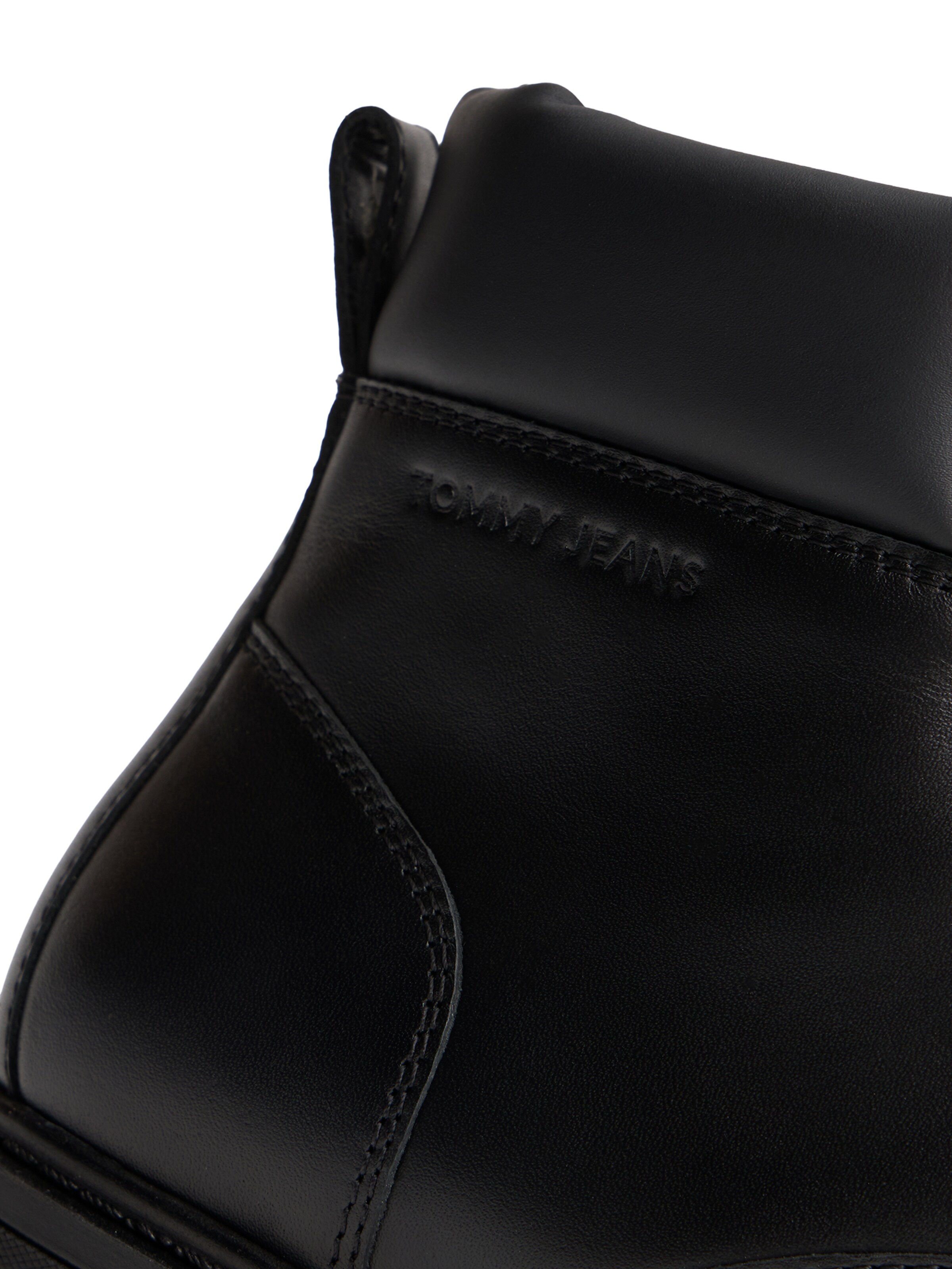 melns Tommy Jeans Klasiskie šņorzābaki