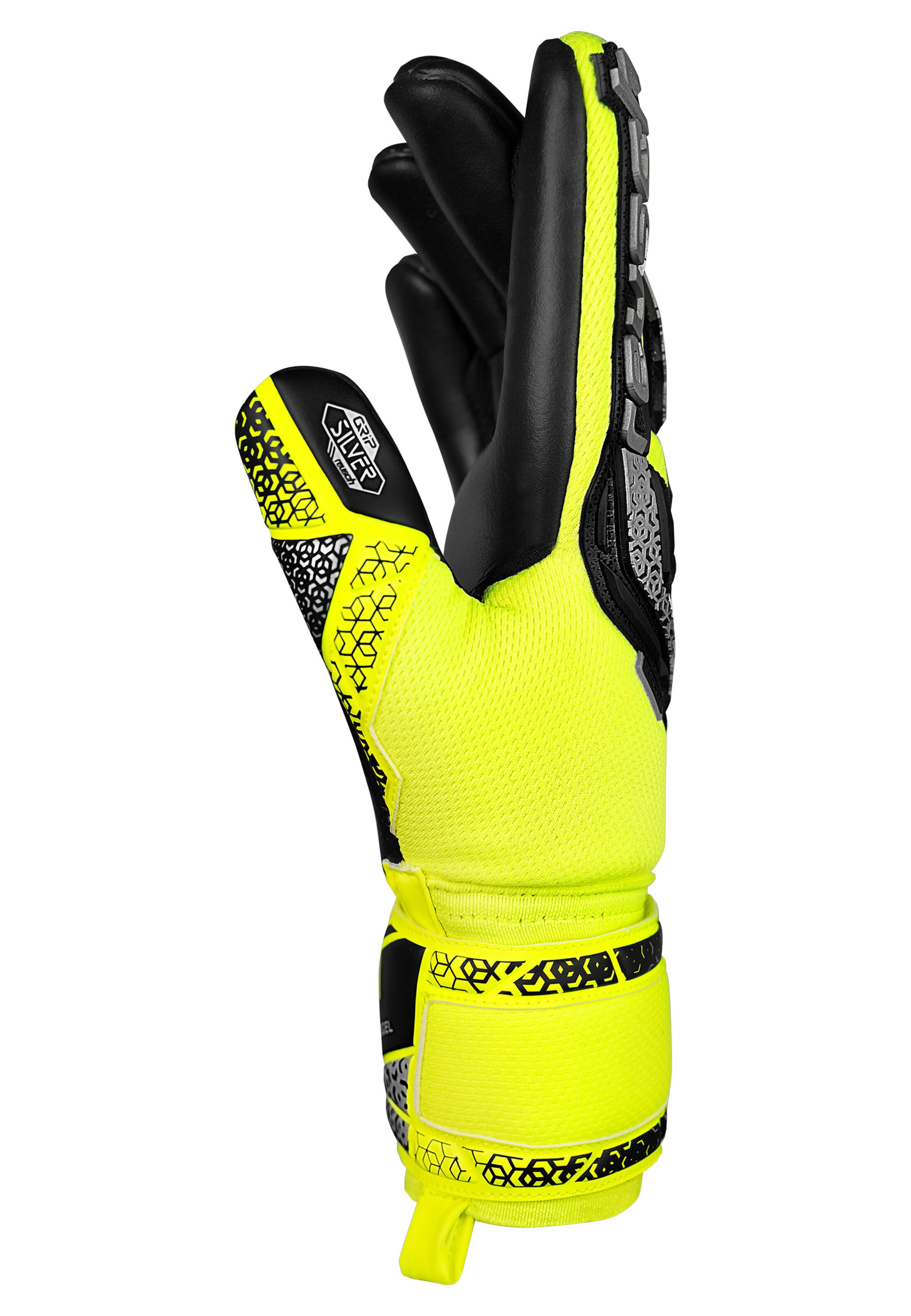 REUSCH Torwarthandschuhe 'Attrakt Freegel Silver' in Schwarz