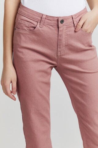 Oxmo Slim fit Pants 'Pam' in Pink