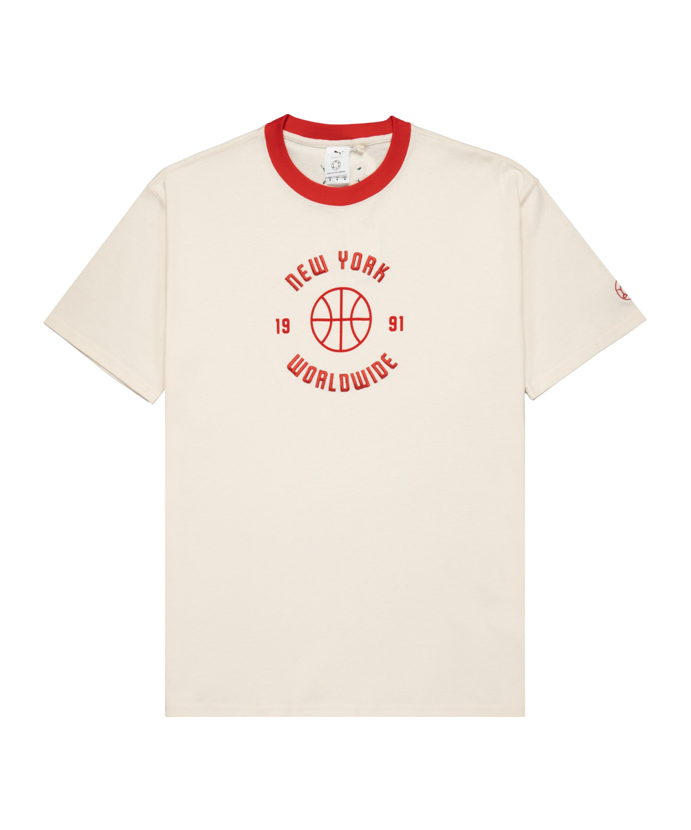 PUMA Shirt in Beige: front