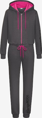 KangaROOS Jumpsuit in Grey: front
