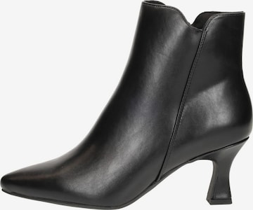 MARCO TOZZI Boots 'Enkellaarsjes Hak' in Zwart: voorkant